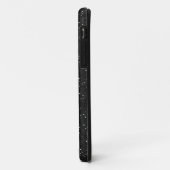 スパークルティールミュージックノート＆ハイヒール Case-Mate iPhoneケース (裏面/左)