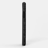 スパークルティールミュージックノート＆ハイヒール Case-Mate iPhoneケース (裏面/右)