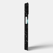 スパークルティールミュージックノート&ハイヒール Case-Mate iPhoneケース (裏面 / 右)