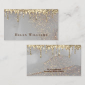 スパークルデザイン名刺のシミュレーション 名刺 (正面/裏面)