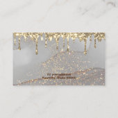 スパークルデザイン名刺のシミュレーション 名刺 (裏面)