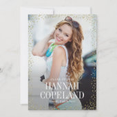 スパークルデライト卒業発表招待状 招待状 (正面)