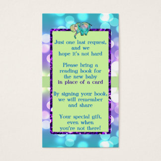 スパークルドットパステルエレファントベビーシャワーCSTM3