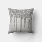 スパークルドリップデコル |プラチナ銀メタリックアイス クッション (裏面)