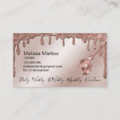 スパークルハウスキーピングサービスクラッシーモダンメイド 名刺 (裏面)