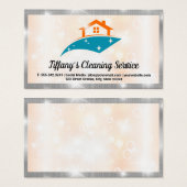 スパークルハウスロゴ |シャインの泡をクリーニング (正面&裏面)