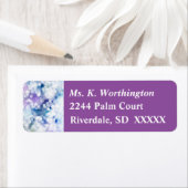 スパークルバブルサークル差出人住所- ラベル (インサイチュ)