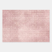 スパークルバラ金ゴールドグラム ラッピングペーパーシート (正面)