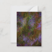 スパークルパーソナライズされた文房具ノートカード ノートカード (裏面)