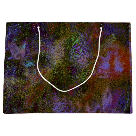 スパークルパーティー用品ギフト包装用品 ラージペーパーバッグ (正面)