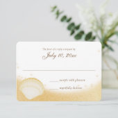 スパークルビーチシー結婚シェルの反応 出欠カード (スタンド正面)