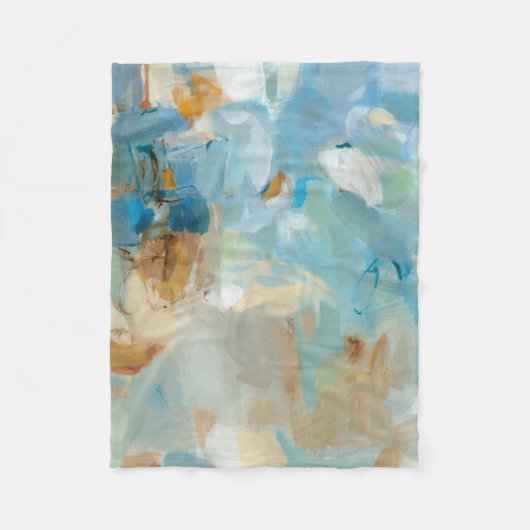 スパークルビーチ フリースブランケット (正面)