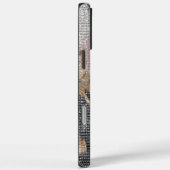 スパークルピガーリーックブラック金ゴールド女性のカーボーイ牛革 Case-Mate iPhoneケース (裏面 / 右)