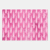 スパークルピンクグレームユニコーン誕生日 ラッピングペーパーシート (正面)