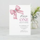 スパークルピンクコケットボウ1st 招待状 (スタンド正面)