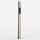 *~*スパークルピンクブルー金ゴールドグリッターマーメイドイニシャル Case-Mate iPhoneケース (裏面/右)