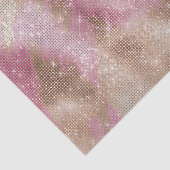 スパークルピンク金ゴールド南西フェイク牛革誕生日 薄葉紙 (詳細)