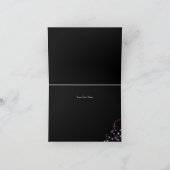 スパークルマスク&ボウマスカレードサンキューカード サンキューカード (内部)