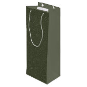 スパークルモスワイン抱き枕 – カスタマイズ可能 ワインギフトバッグ (裏面アングル)