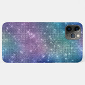 *~*スパークルラインストフェイクーンピンクデニンブルー Case-Mate iPhoneケース (裏面(横))