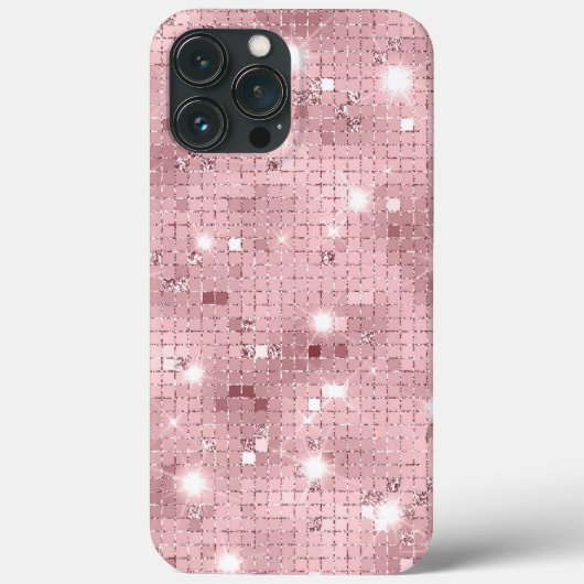 スパークルラグジュアリーピンク Case-Mate iPhoneケース (裏面)