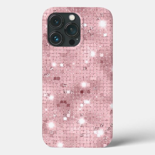 スパークルラグジュアリーピンク Case-Mate iPhoneケース (裏面)