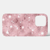 スパークルラグジュアリーピンク Case-Mate iPhoneケース (裏面 (横))