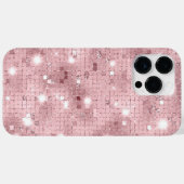スパークルラグジュアリーピンク Case-Mate iPhoneケース (裏面 (横))