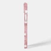 スパークルラグジュアリーピンク Case-Mate iPhoneケース (裏面 / 左)