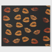 スパークルリップラッピング紙 ラッピングペーパー (フラット)