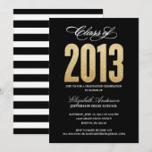 スパークル卒業招待状 招待状 (正面/裏面)