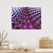 スパークル抽象芸術アート ポスター (キッチン)