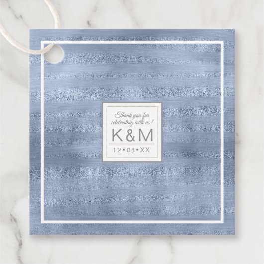 スパークル結婚のブルーID515 フェイバータグ (正面)