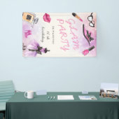 スパークル誕生日パーティーを飾る 横断幕 (トレードショー)