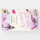 スパークル誕生日パーティーを飾る 横断幕 (横)