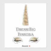 スパークル金ゴールドグラムユニコーンウォーターボトル シール (シート)