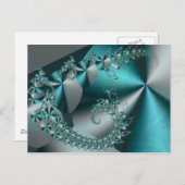 スパークル2抽象芸術幾何学模様 ポストカード (正面/裏面)