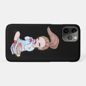 スパークル ガーリー コーヒー ブックス Case-Mate iPhoneケース (裏面(横))