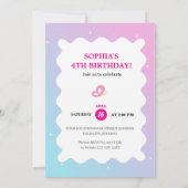 スパークル＆クラウズ ユニコーンパーティー招待状 招待状 (裏面)