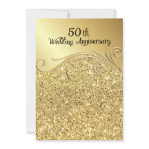 スパークル ゴールド 50周年 結婚記念日