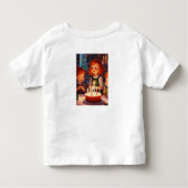 スパークル&シャイン誕生日 トドラーTシャツ (裏面)