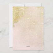 スパークル&シャイン 偽のグリッター シーズンカード (裏面)