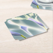 スパークル フラワー ペーパーコースター (アングル)