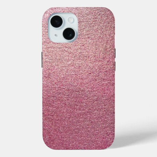 スパークル ローズゴールド Case-Mate iPhoneケース (裏面)