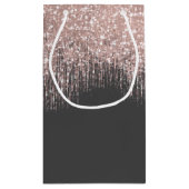 スパークルSweet sixteenバラ金ゴールド/Blk ID912 スモールペーパーバッグ (裏面)