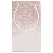 スパークルSweet sixteenバラ金ゴールドID912 スモールペーパーバッグ (裏面)