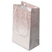 スパークルSweet sixteenバラ金ゴールドID912 スモールペーパーバッグ (裏面アングル)