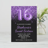 スパーク王室のリーパープルグリッターブラックナンバー16 招待状 (スタンド正面)