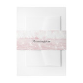 スパーク素晴らしリーピンク海ウォーター 招待状ベリーバンド (正面例)