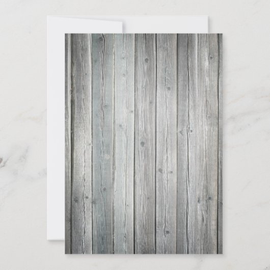 スパーク素朴ル付きシック結婚式招待状 招待状 (裏面)